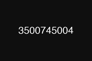 3500745004