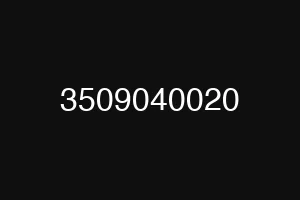 3509040020