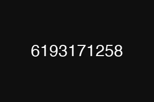 6193171258