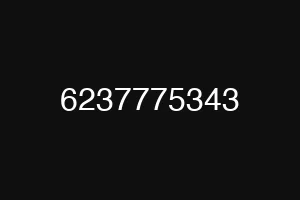 6237775343