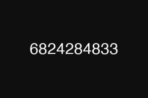 6824284833