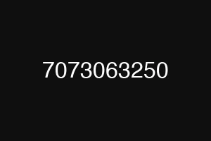 7073063250