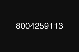 8004259113