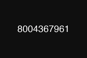 8004367961