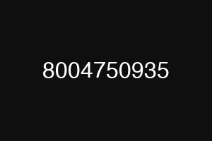 8004750935