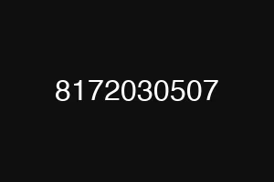 8172030507