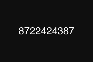 8722424387